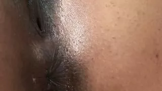 Ebony skin Pradah fucks and sucks big black cock