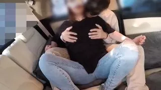 Stopping A Married Woman's Nipple Orgasm On Her Way Home From Work And Making Her Cum Continuously With Her Clitoris
