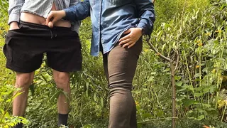 Gentle hands of stepmother on the street