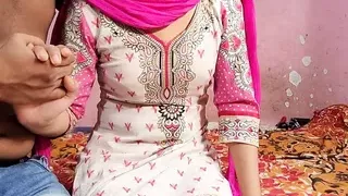 Punjabi ladaki ne salwar pahankar apane yaar se chudwai