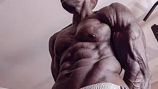 Hallelujah Johnson Masturbating with Pocket Pussy