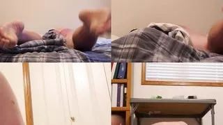 Multivideo of 7 CumShots Standing On Knees