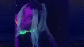 Slutty Tgirl in Lingerie Posing For Hard Cocks