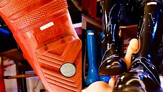 Tongue Fuck my Rubber Boots Preview - Oscar Thickk