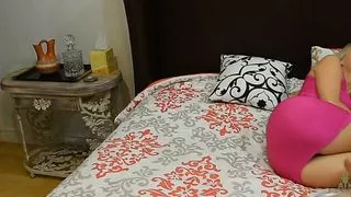 Sexy blonde Cadence Lux sucks some hard dick and gets a nice fuck with it too