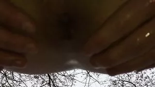 After sex twink farts air to your face public POV