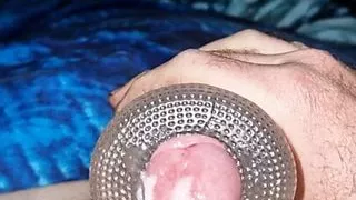 cum with my new toy