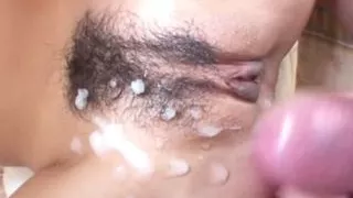 First the vibrator comes in the ass then the tail