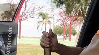 Showing my talent to drivers