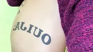 Is baby alien inside my belly?! Belly bloat fetish - pregnant with alien