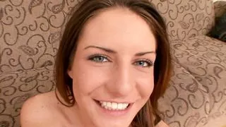 Skinny Brunette Stepdaughter Enjoy Big Dick