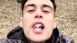 You cum in my mouth and I will play with your cum POV JOI