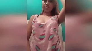 Valentina Caro Sanchez in  Pyjama Masturbate