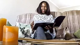 South African Ebony Babe Busted Open By Big White Dick Producer