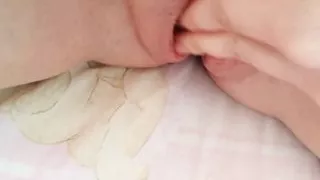 Masturbating A Wet Pink Pussy