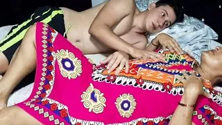 I eat the pussy of this delicious milf who is my stepmother