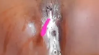 Sabina - Hot Indian girl masturbating, cum shot  part - 2 (creampie)