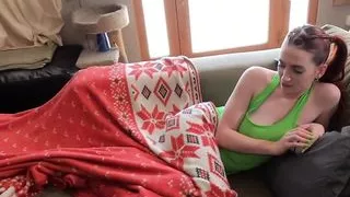 Tattoo and piercing stepteen POV pussynailed by stepdad