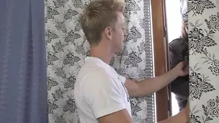 Cheating girl spreads legs for neighbor