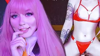 POV: Greedy slut Zero Two can't stop squirting while you fuck her - Cosplay Spooky Boogie