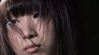 Miharu Kai with attractive nurses in the local hospital's Black Magic ward.