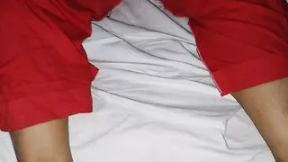 Wife does not fuck husband and thinks about ex-boy friend and gets hot and has sex alone