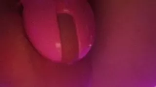 Sissy Rides Dildo in Lingerie POV