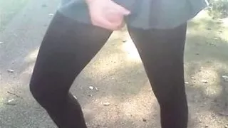 2 Men in Cars Caught Me But I Keep Stroking