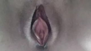 Playing with my wet pussy while my stepdad is in the next room