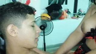 1 part I fuck my beautiful sexy stepsister samantha