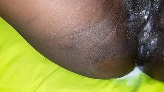 a lot of crap from my pussy so much I try to accumulate in my husband's balls today he discharged a lot of crap into my