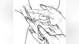 Preparing her pussy to fuck very well - comic