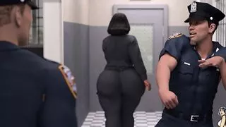 A lesbian takes BBC and a biker chick gets fucked by her stepson