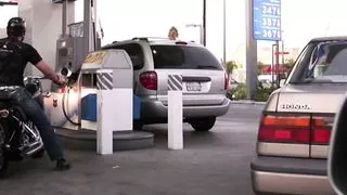 FIcke das dirty Biker Girl in Knast