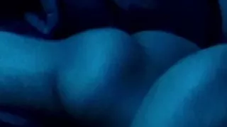 Horny Slut grinding dick on bed ass looks juicy