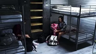 Eve Sweet infected by alien parasite seduce Alissa Foxy