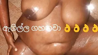 SSri lanka house wife shetyyy black chubby pussy new video