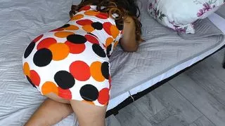 Mature woman does blowjob and has anal sex. Big ass milf