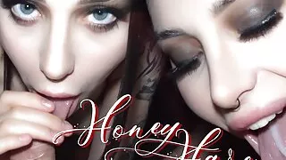 Stepsister Blowjob After School. Honey Haze