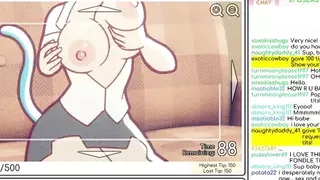 Nicole Risky Job Hentai game PornPlay Ep.1 camgirl sex simulation