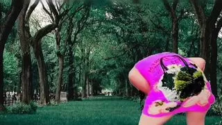 Nude in the park in the public dancer hot cute ladyboy