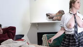 Stepdaughter needs cock or she will go wild at catholic school