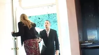 Cumshot in the mouth of a busty granny! (The unforgettable Porn Emotions in HD restyling version)