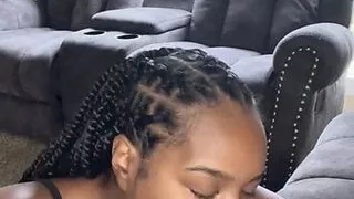 Highmaintenace Sucks BBC So Good He Bust A Big Load All On Her Pretty Face