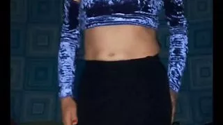 ZZ looking  sophisticated in her little spanish skirt ,i think such a stylish skirt desreves the sluttiest little gstrin