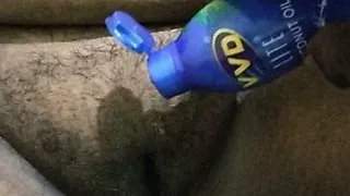 Removing nighty and sucking boobs with wet panties and hot leg massage