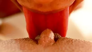 Close up Pussy Eating Khalessi 69 Big clit Pussy licking until Orgasm POV NenaGamer