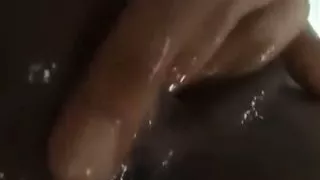 Nepali thirsty wife fingering her horny pussy until squirting.