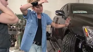 hard rock lesbians do it wild between hard steel