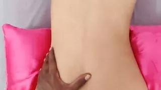 Indian Beautiful Babe Fucked on Pillow from Back and In Missionary